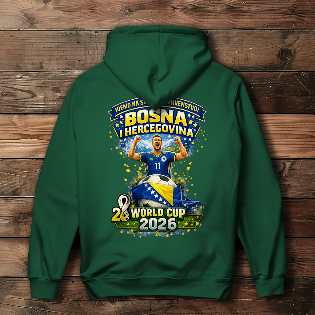 Women's Hoodie - Bosnia | Design 01 | Back Print