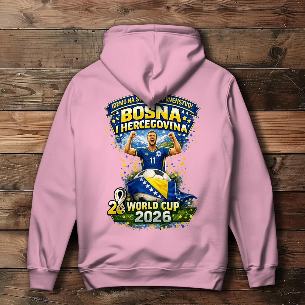 Women's Hoodie - Bosnia | Design 01 | Back Print