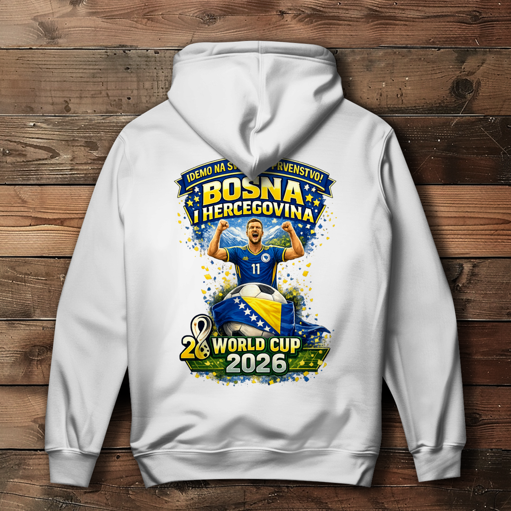 Women's Hoodie - Bosnia | Design 01 | Back Print