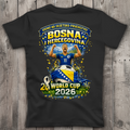 Women's Premium V-Neck T-Shirt – Bosnia | Design 01 | Back Print