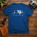 Herren T-Shirt Bosnien – Bosna Herzschlag | Rückenprint