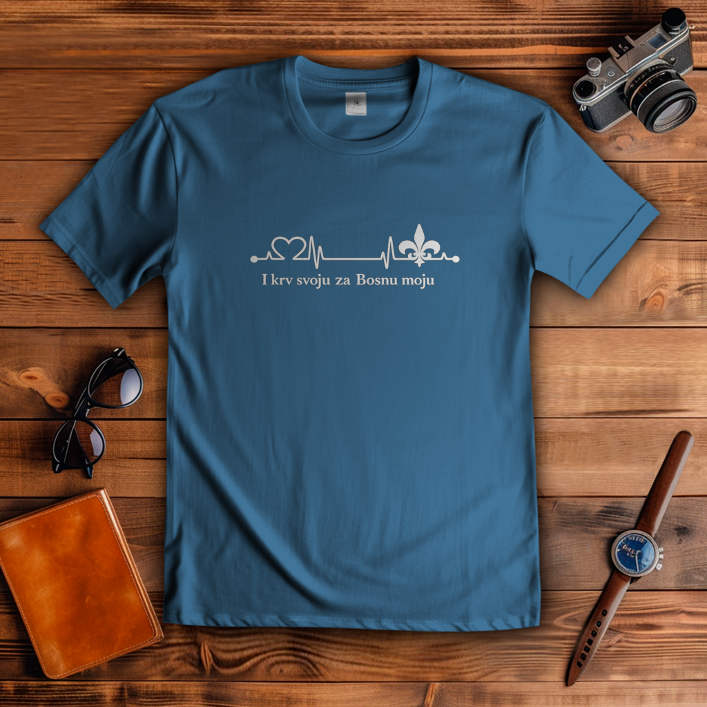 Muška majica kratkih rukava – Za Bosnu Moju | Prednji print