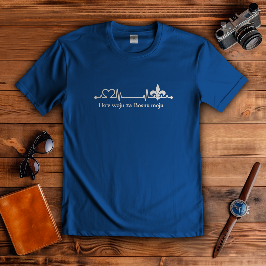 Herren T-Shirt – Za Bosnu Moju | Frontprint