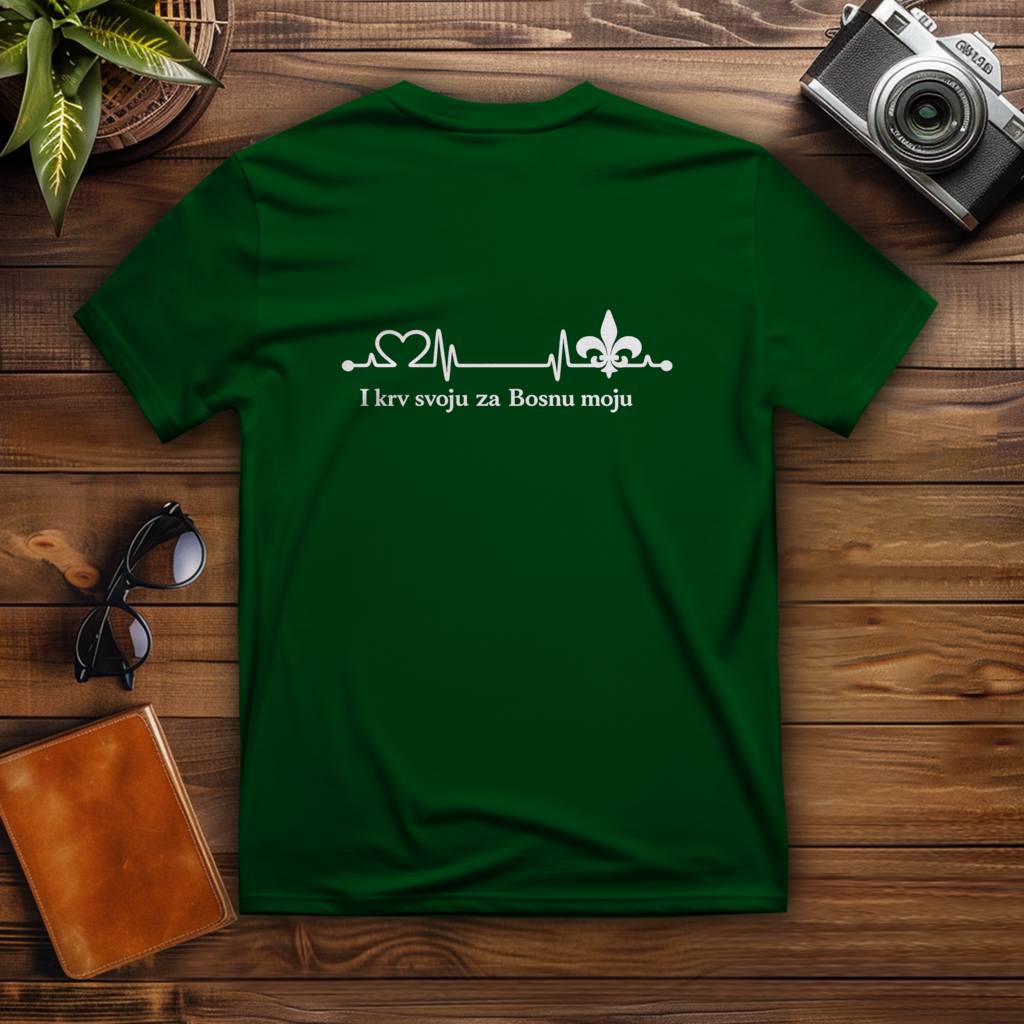 Muška majica – Za Bosnu Moju | Print na leđima