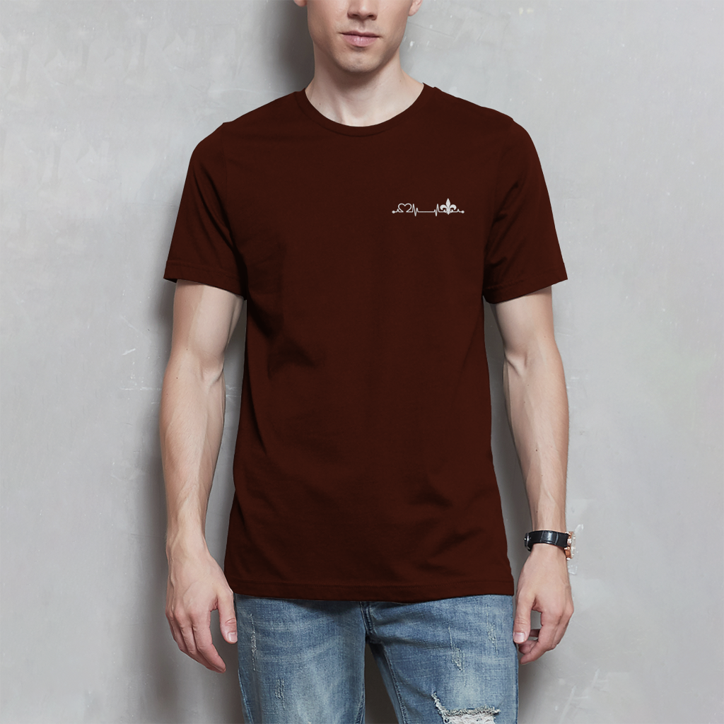 Herren T-Shirt – Srce Bosne | Links Brust