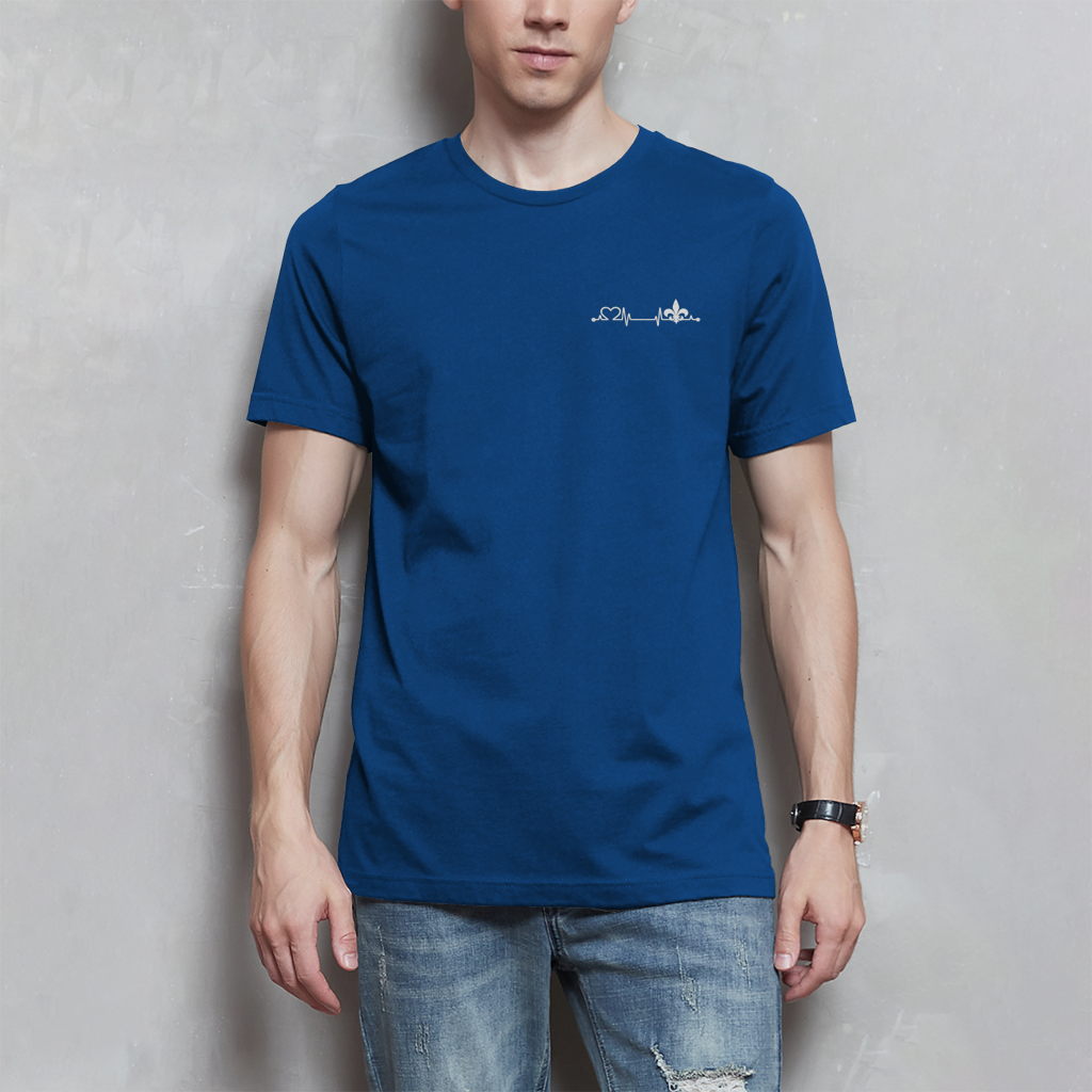 Herren T-Shirt – Srce Bosne | Links Brust