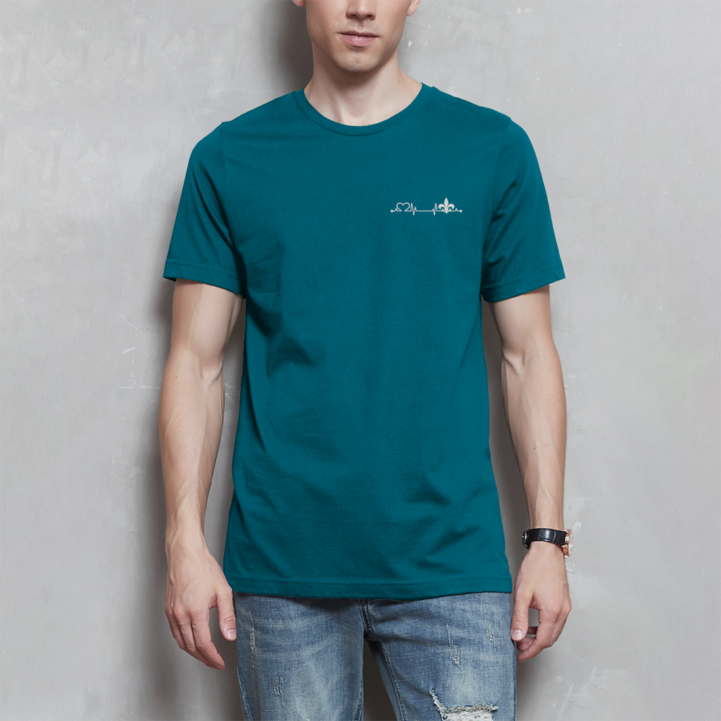 Herren T-Shirt – Srce Bosne | Links Brust