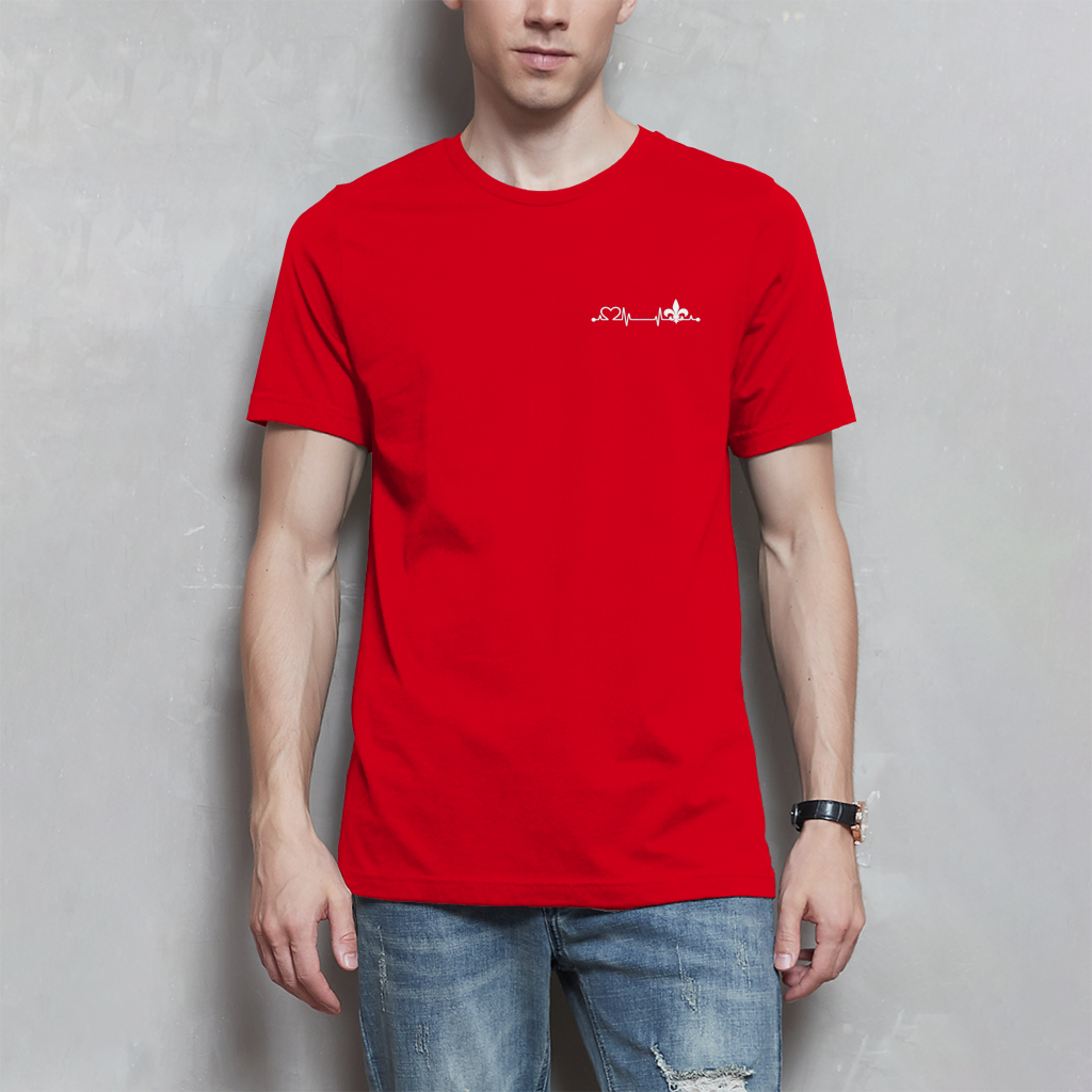 Herren T-Shirt – Srce Bosne | Links Brust
