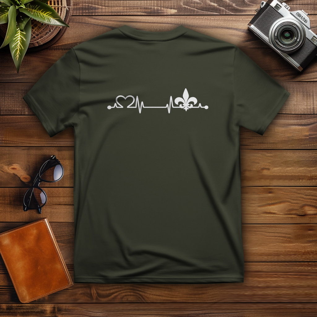 Muška majica – Srce Bosne | Print na leđima