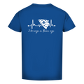 Herren Premium Bio T-Shirt Bosnien – Bosna Herzschlag | Rückenprint
