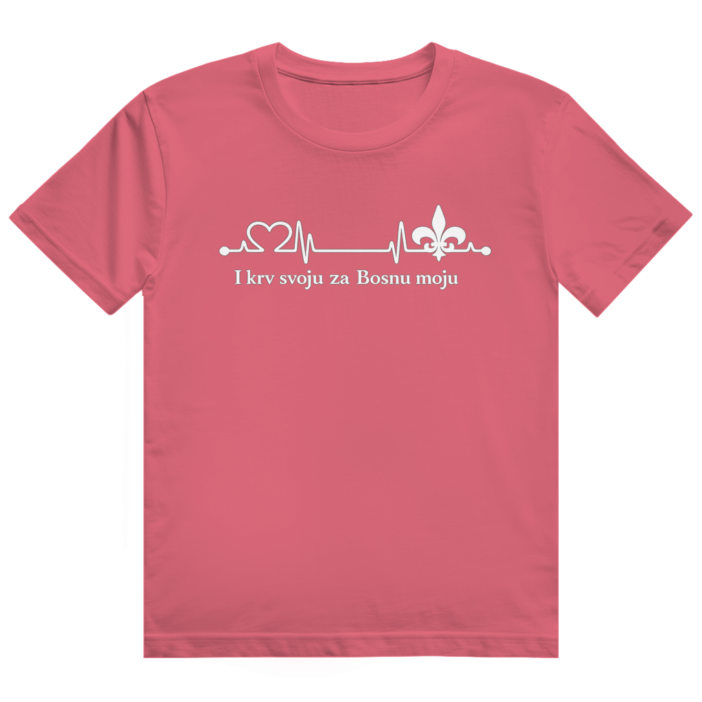 Men's Heavy Cotton T-Shirt – For My Bosnia | Frontprint