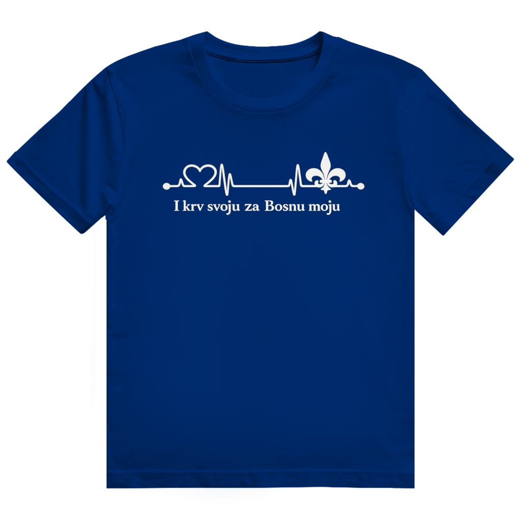 Men's Heavy Cotton T-Shirt – For My Bosnia | Frontprint