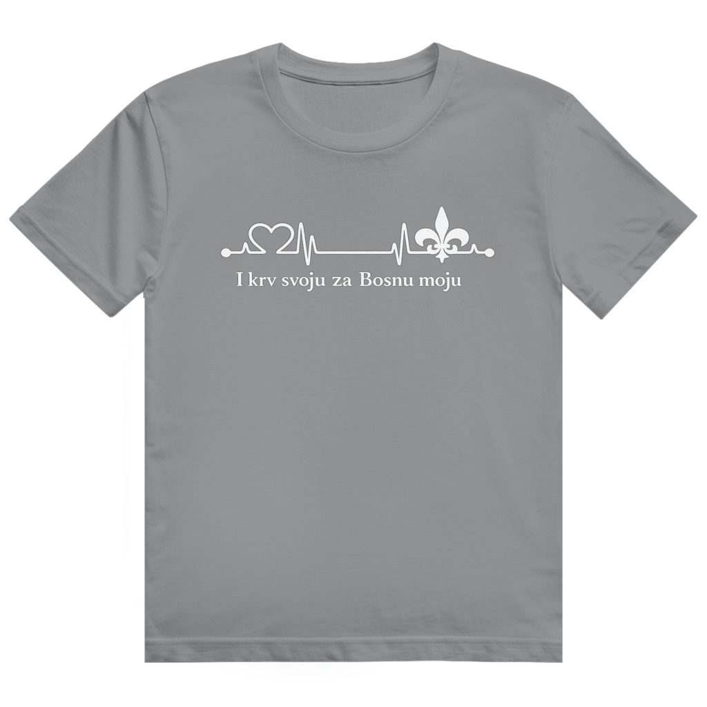 Men's Heavy Cotton T-Shirt – For My Bosnia | Frontprint