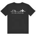 Herren Heavy Cotton T-Shirt – Za Bosnu Moju | Rückenprint