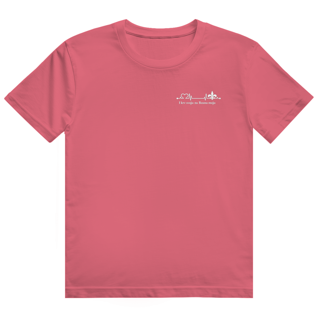 Men's Heavy Cotton T-Shirt – Za Bosnu Moju | Left Chest