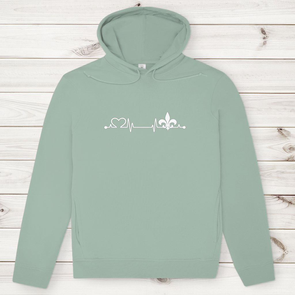 Men's Premium Organic Hoodie – Srce Bosne | Front Print