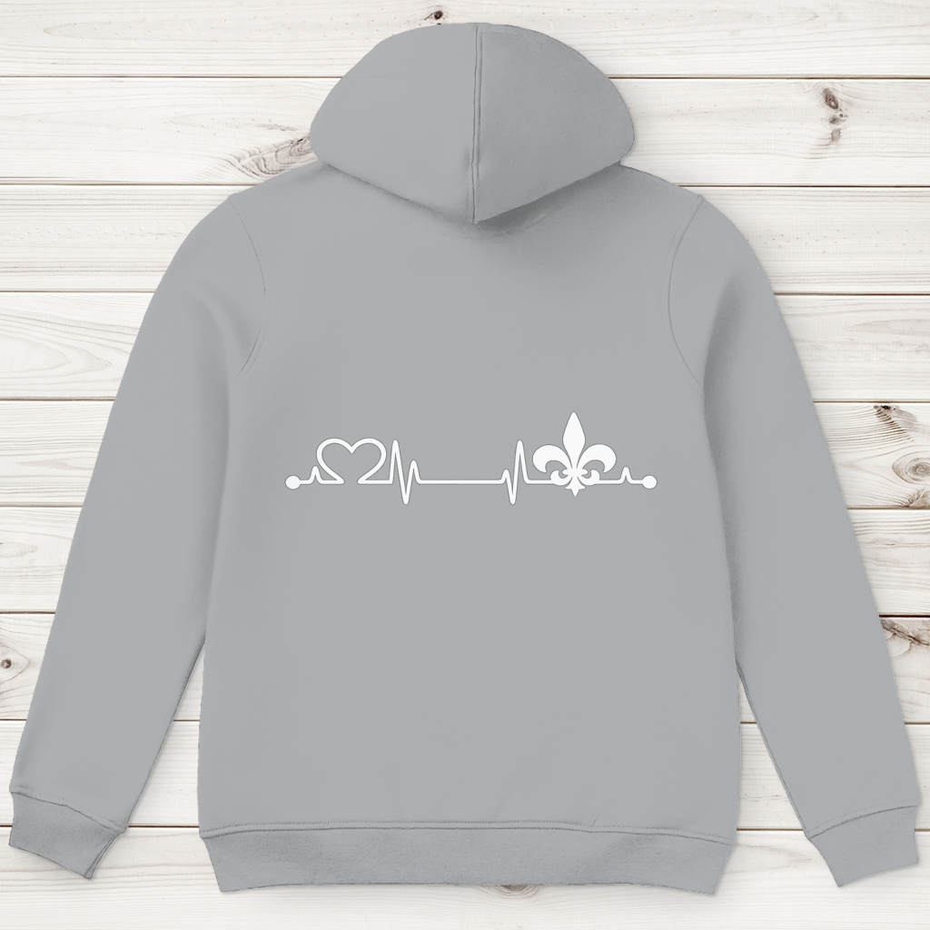 Men's Premium Organic Hoodie – Srce Bosne | Back Print