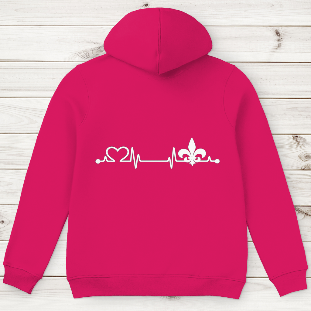 Men's Premium Organic Hoodie – Srce Bosne | Back Print