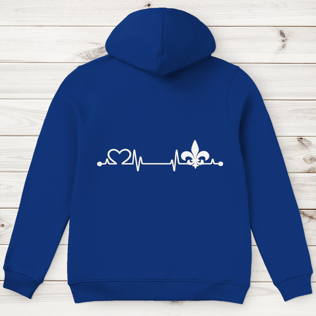 Men's Premium Organic Hoodie – Srce Bosne | Back Print