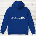 Men's Premium Organic Hoodie – Srce Bosne | Back Print