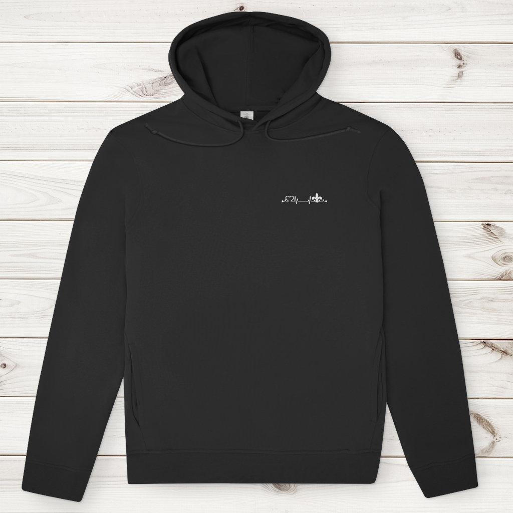 Men's Premium Organic Hoodie – Srce Bosne | Left Chest