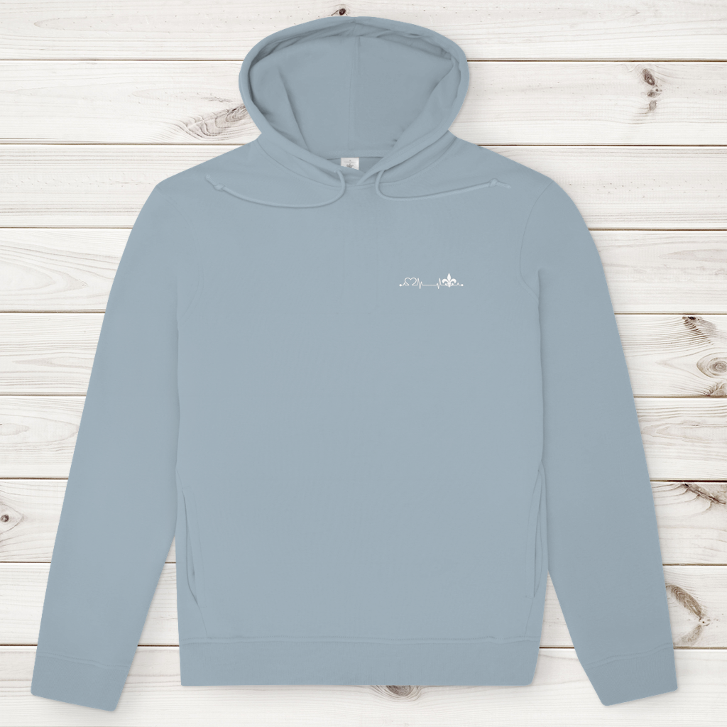 Men's Premium Organic Hoodie – Srce Bosne | Left Chest