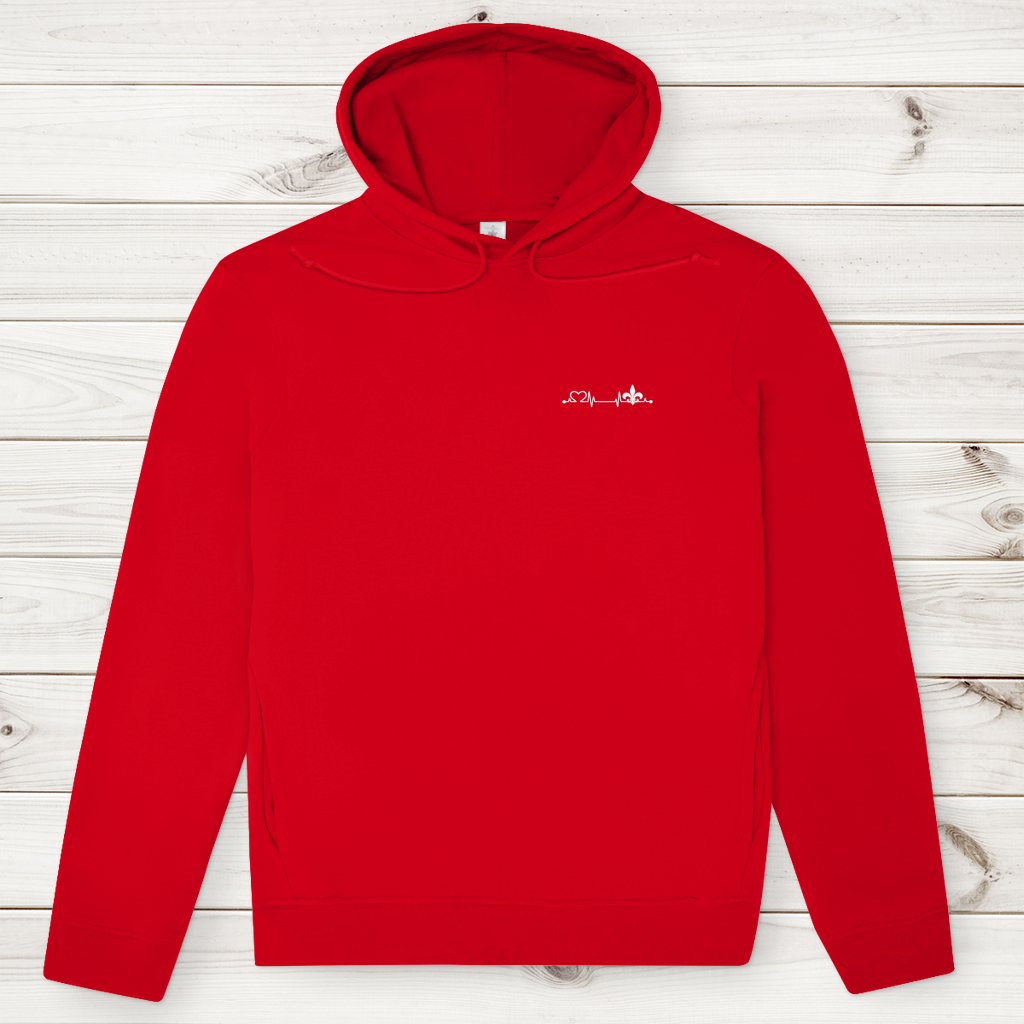 Men's Premium Organic Hoodie – Srce Bosne | Left Chest
