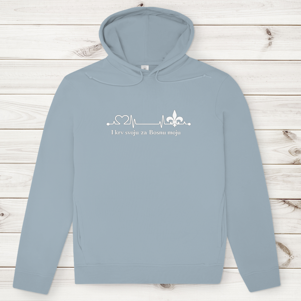 Men's Premium Organic Hoodie – Za Bosnu Moju | Front Print