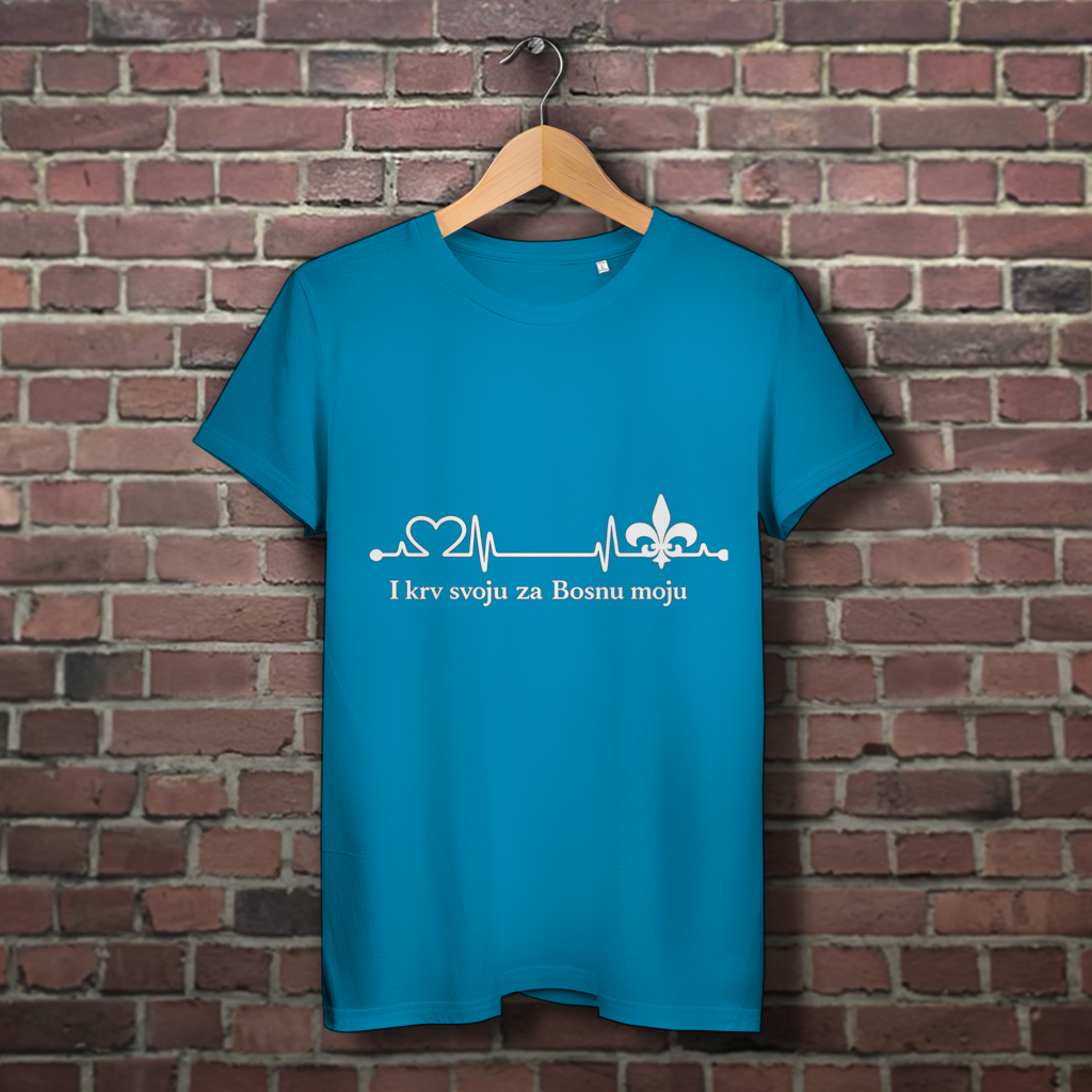 Women's Premium Organic T-Shirt - To My Bosnia | Frontprint