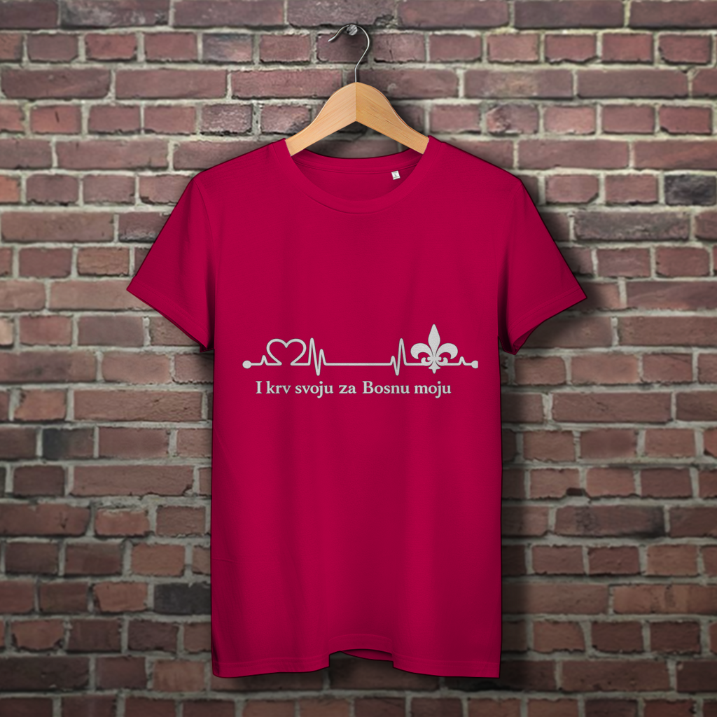 Women's Premium Organic T-Shirt - To My Bosnia | Frontprint