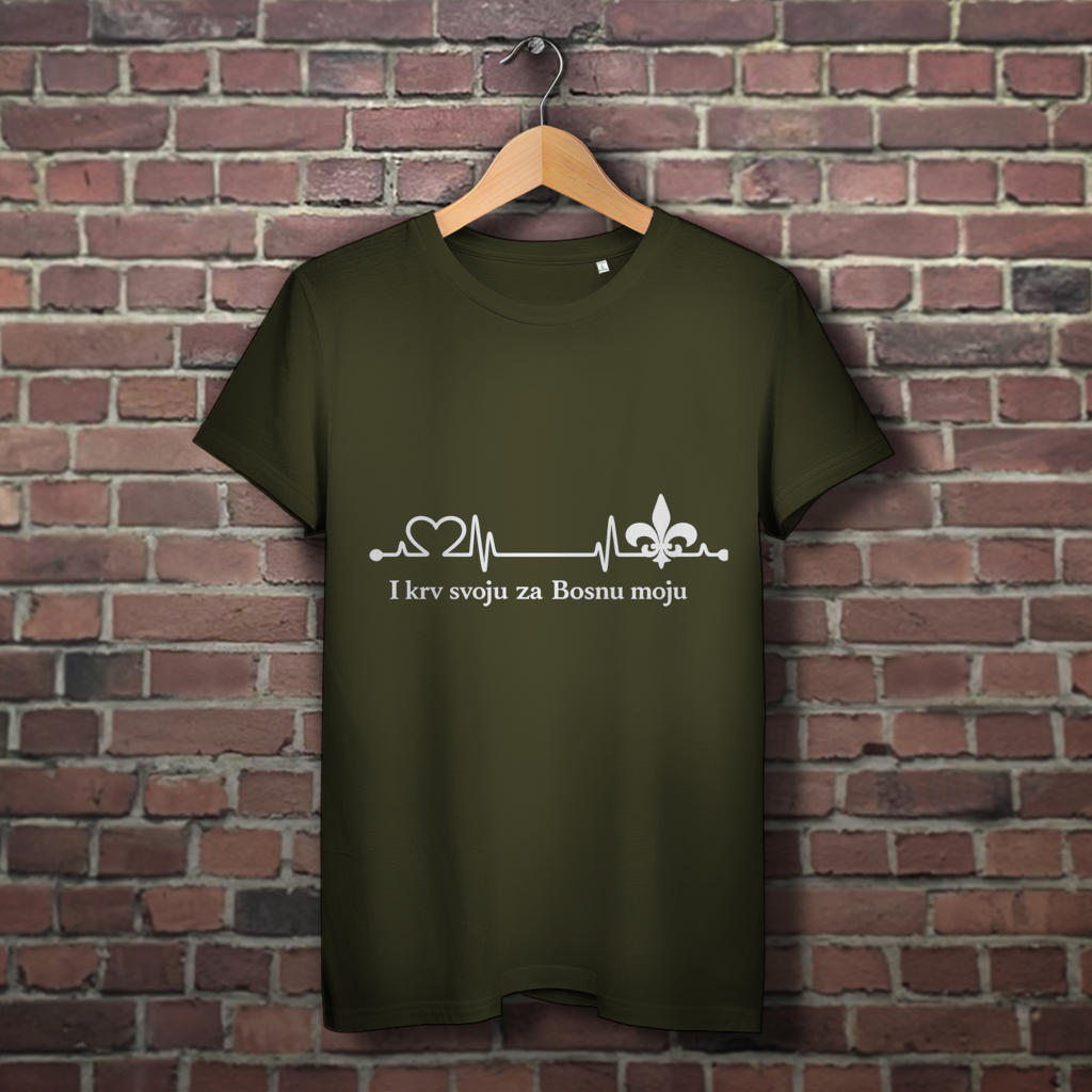 Women's Premium Organic T-Shirt - To My Bosnia | Frontprint