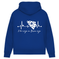 Women's Premium Organic Hoodie Bosnia – Bosna Heartbeat | Back Print