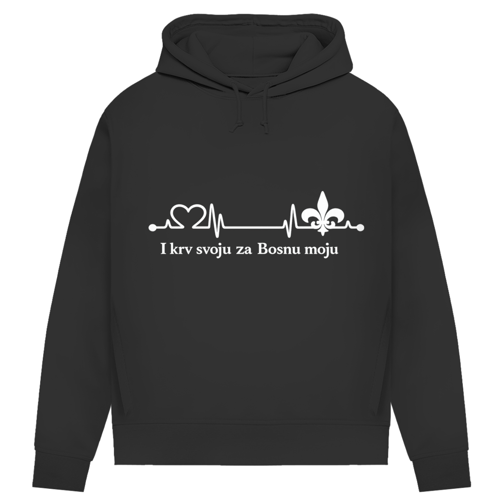 Women's Premium Organic Hoodie - To My Bosnia | Frontprint