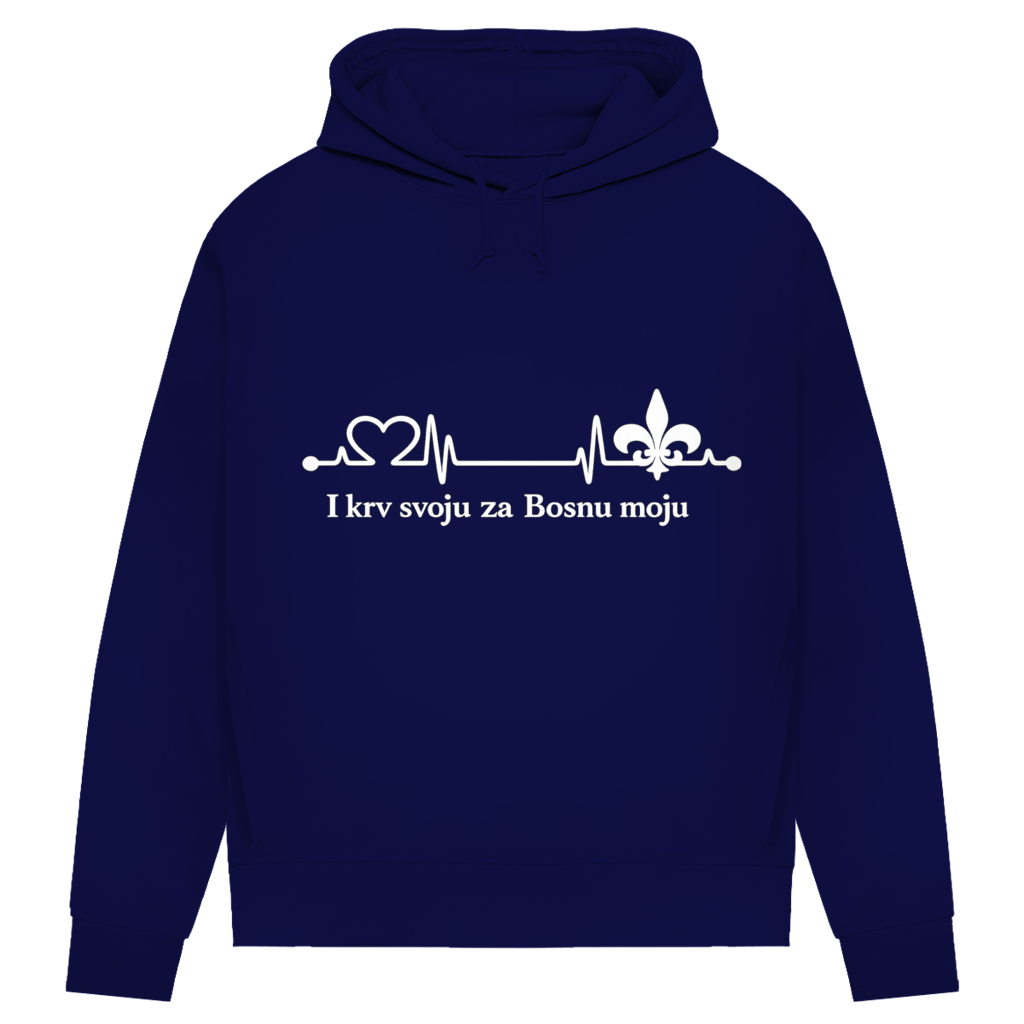 Women's Premium Organic Hoodie - To My Bosnia | Frontprint
