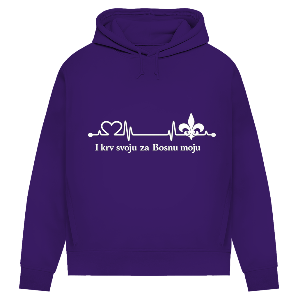 Women's Premium Organic Hoodie - To My Bosnia | Frontprint