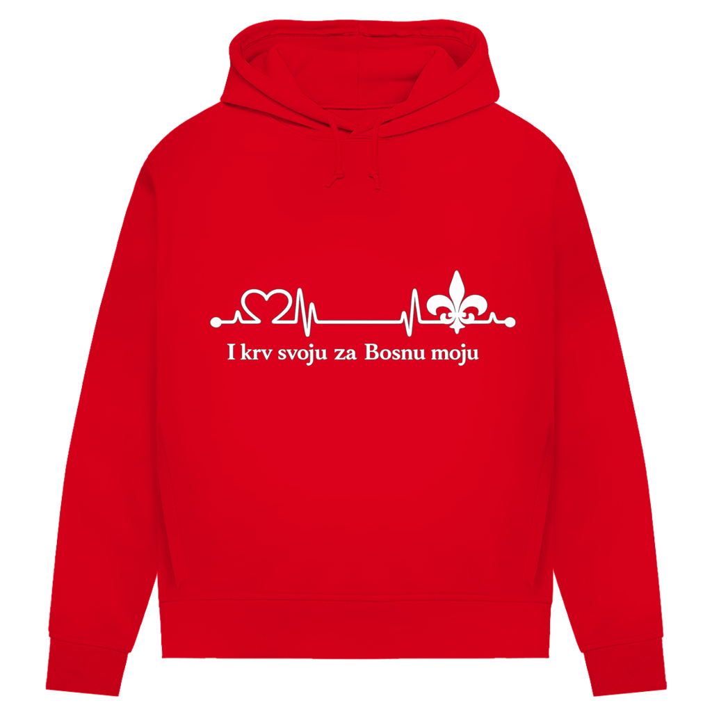 Women's Premium Organic Hoodie - To My Bosnia | Frontprint