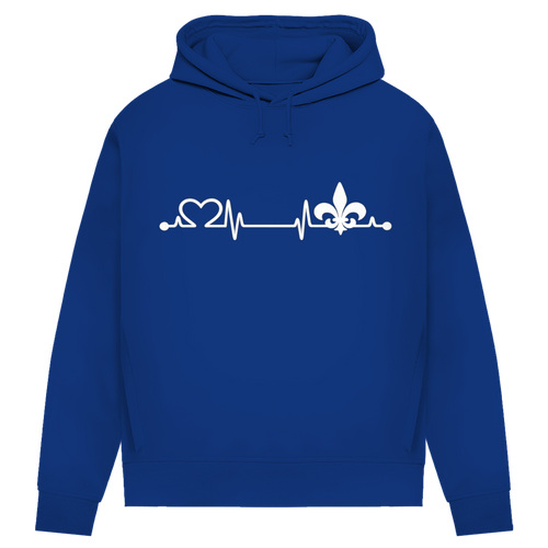 Damen Premium Bio Hoodie – Srce Bosne | Frontprint