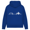 Women's Premium Organic Hoodie – Heart of Bosnia | Back Print