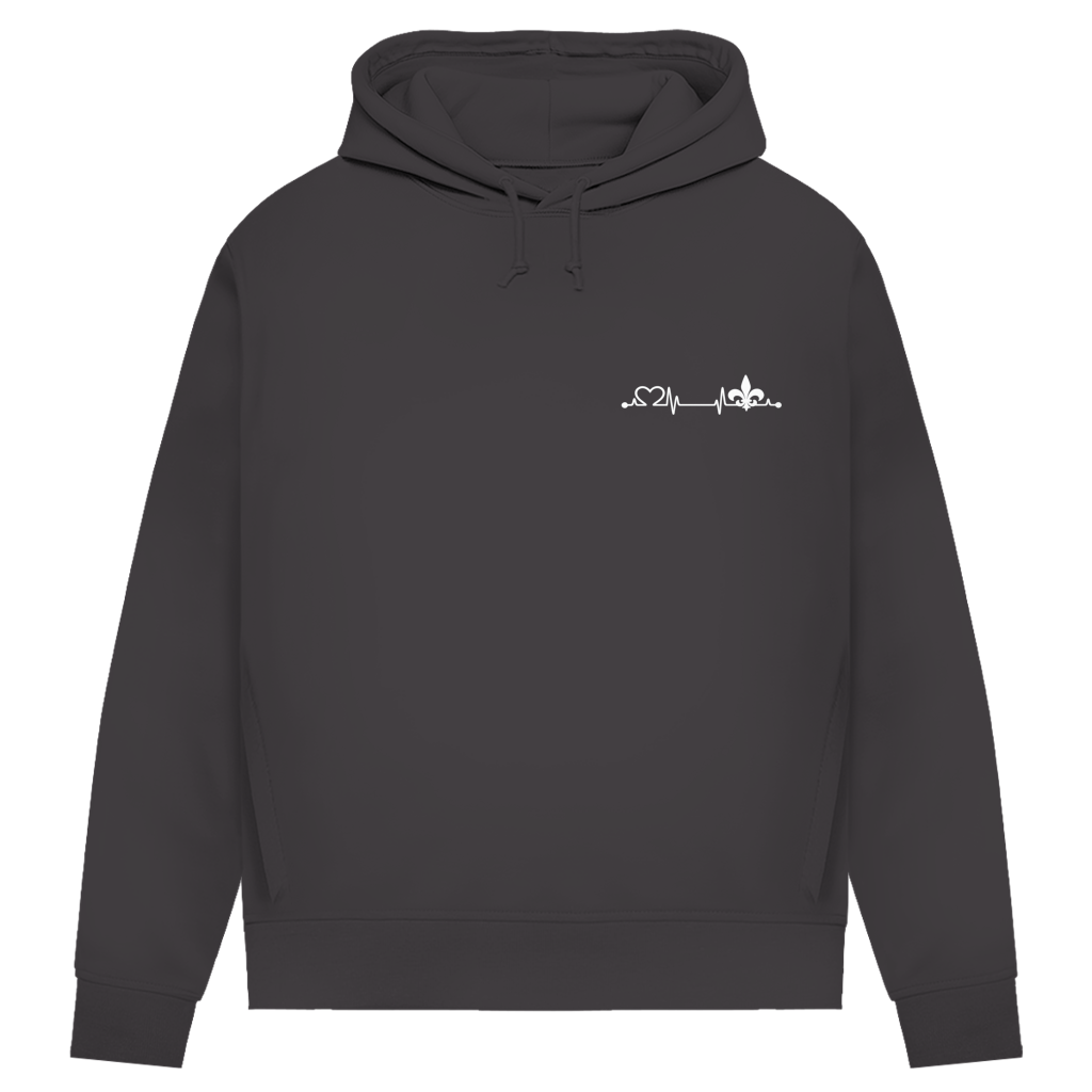 Women's Premium Organic Hoodie – Srce Bosne | Left Chest