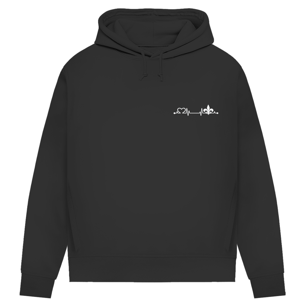 Women's Premium Organic Hoodie – Srce Bosne | Left Chest