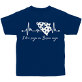 Kinder Basic T-Shirt Bosnien – Bosna Herzschlag | Rückenprint