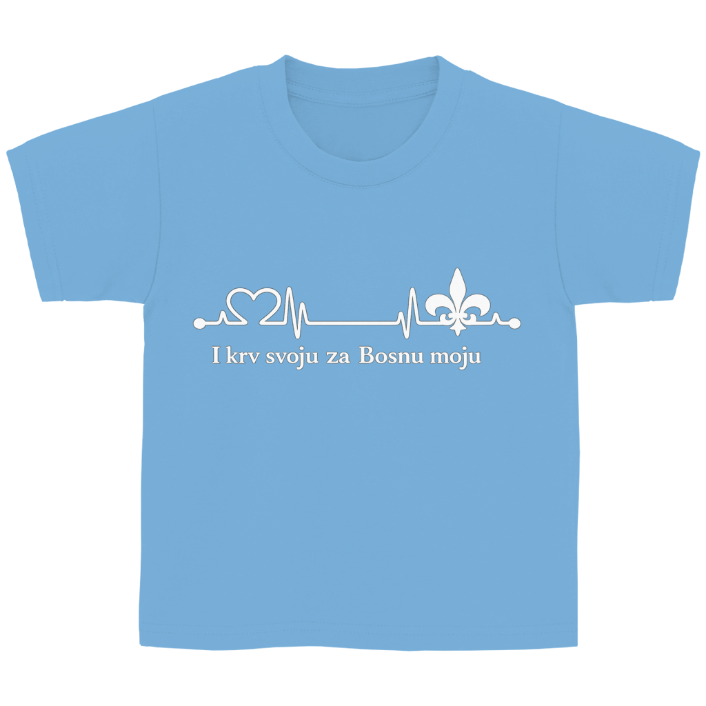 Kids' Basic T-Shirt – For My Bosnia | Front Print