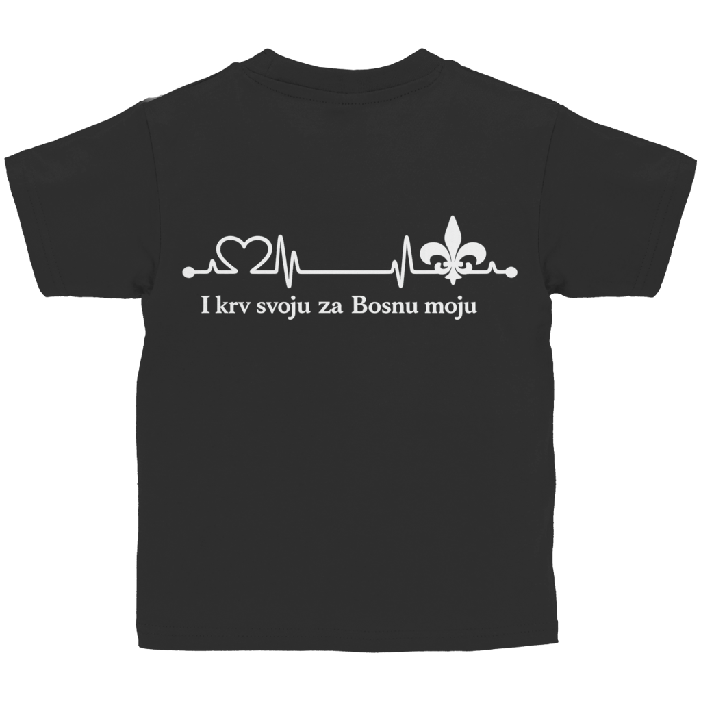 Kids Basic T-Shirt – Za Bosnu Moju | Backprint