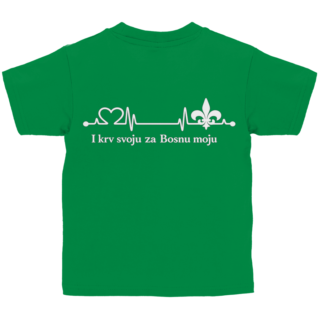 Kids Basic T-Shirt – Za Bosnu Moju | Backprint