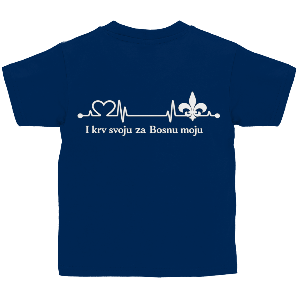 Kids Basic T-Shirt – Za Bosnu Moju | Backprint