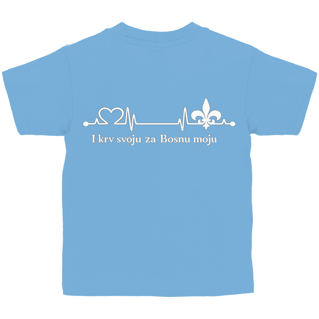 Kids Basic T-Shirt – Za Bosnu Moju | Backprint