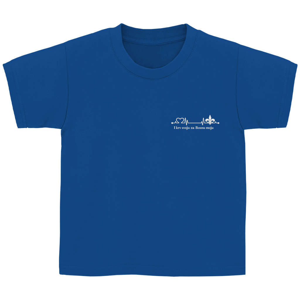 Children's Basic T-Shirt - For My Bosnia | Left Chest