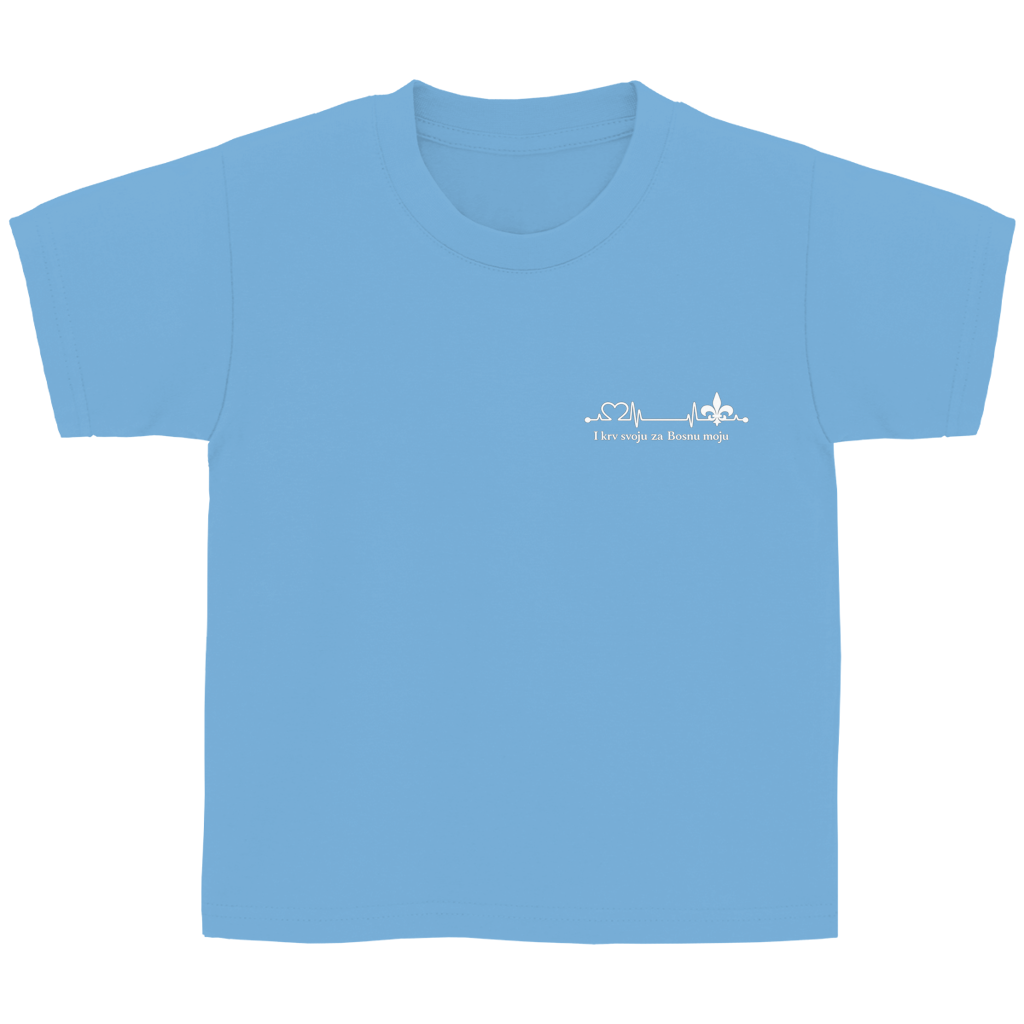 Children's Basic T-Shirt - For My Bosnia | Left Chest