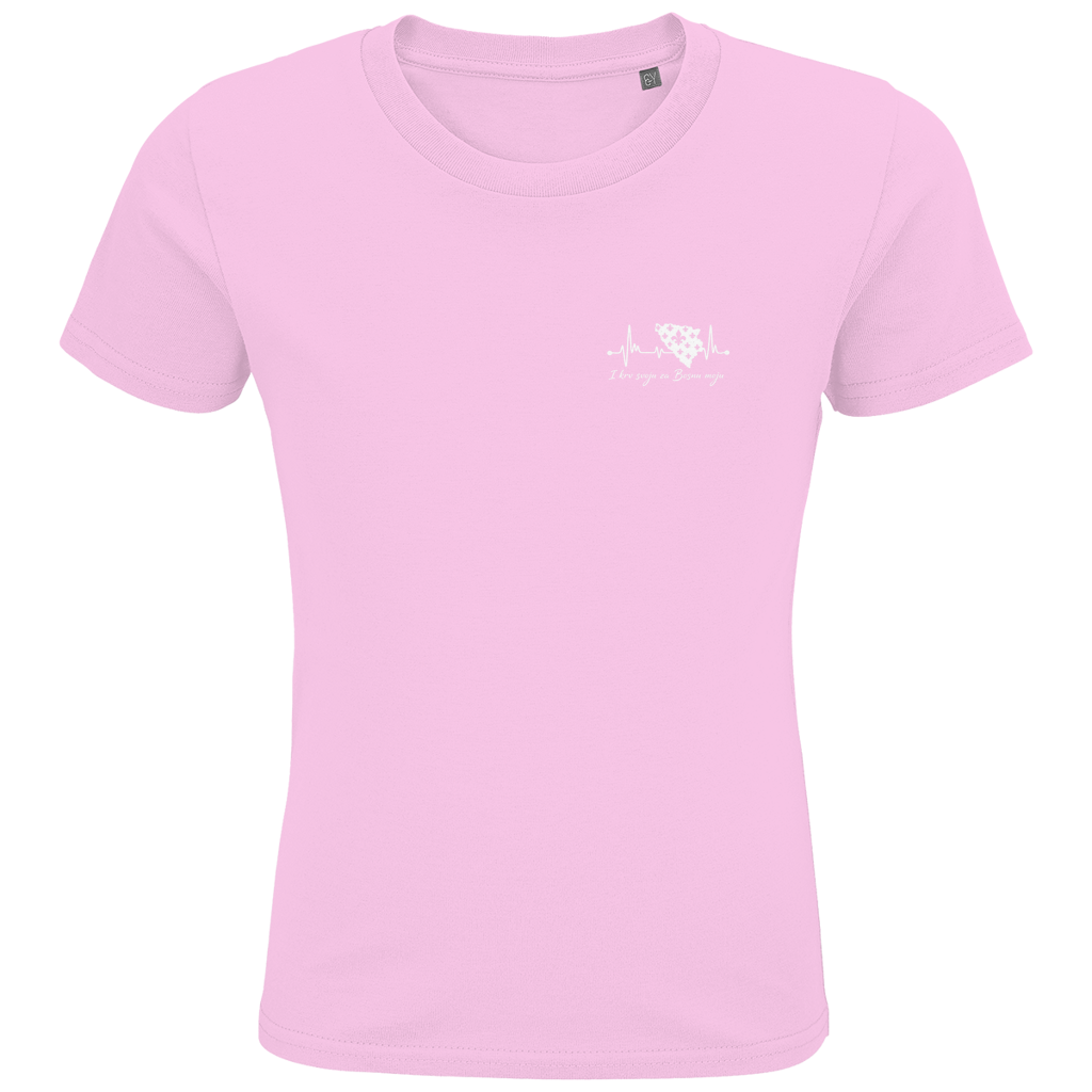 Kids Premium Bio T-Shirt Bosnien – Bosna Herzschlag | Links Brust