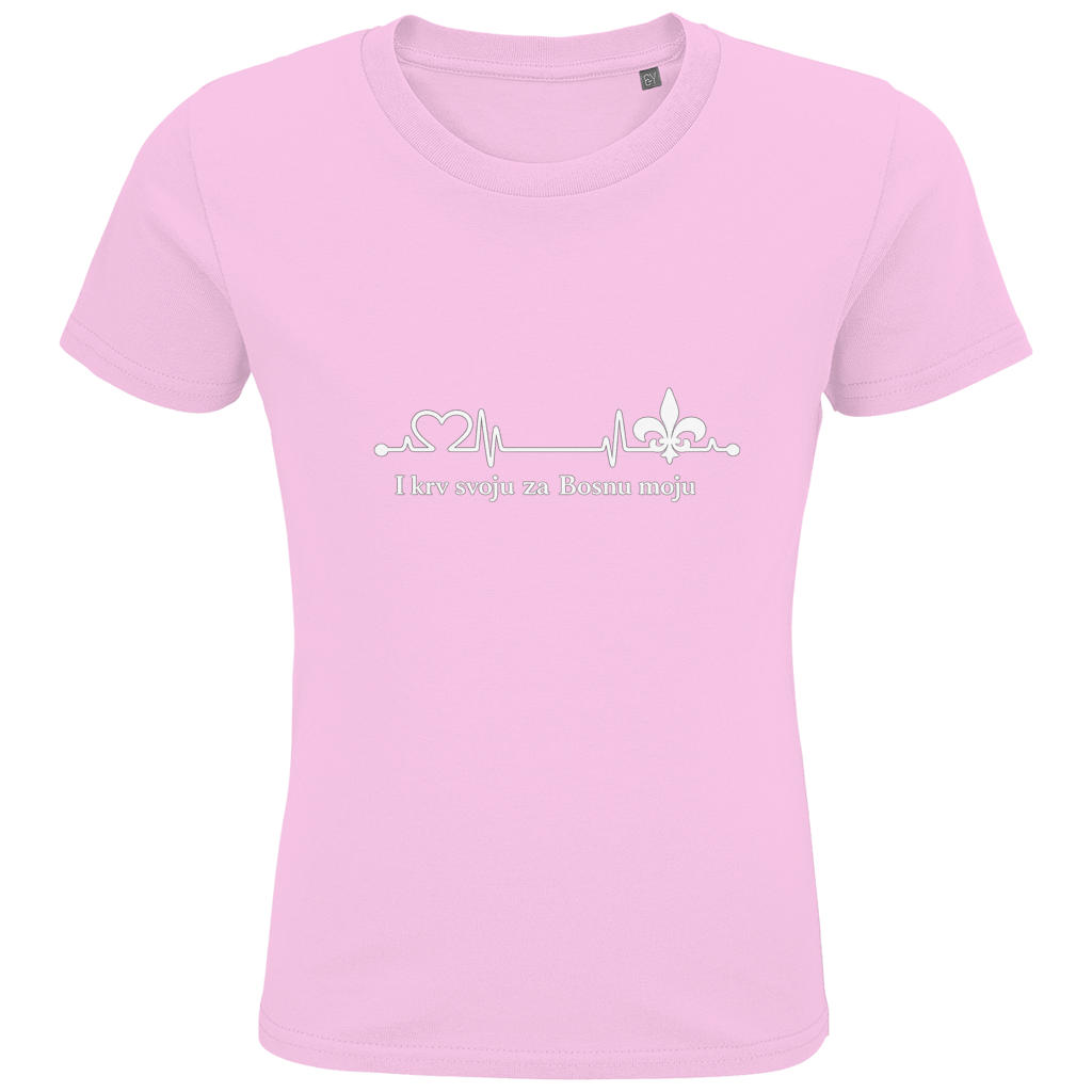 Kids Premium Organic T-Shirt - For My Bosnia | Front Print